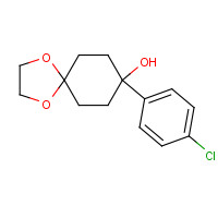 126991-59-1 8-(4-Chlorophenyl)-1,4-dioxaspiro[4.5]decan-8-ol chemical structure