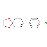 126991-60-4 8-(4-Chlorophenyl)-1,4-dioxaspiro[4.5]dec-7-ene chemical structure