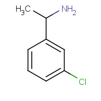 24358-43-8 1-(3-Chlorophenyl)ethylamine chemical structure