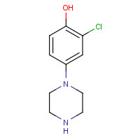 85474-76-6 2-Chloro-4-piperazin-1-ylphenol chemical structure