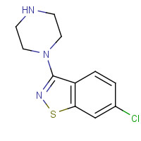 131540-87-9 6-Chloro-3-(piperazin-1-yl)benzol[d]isothiazole chemical structure
