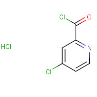 51727-15-2 4-Chloropyridine-2-carbonyl Chloride Hydrochloride chemical structure