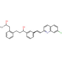 150026-75-8 2-[3-(R)-[3-(2-(7-Chloro-2-quinolinyl)ethenyl)phenyl]-3-hydroxypropyl]phenyl-2-propanol chemical structure