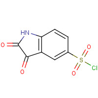 132898-96-5 5-(Chlorosulfonyl) Isatin chemical structure