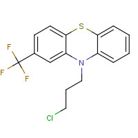 1675-46-3 10-(3-Chloropropyl)-2-(trifluoromethyl)-10H-phenothiazine chemical structure