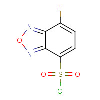 91366-64-2 4-(Chlorosulfonyl)-7-fluoro-2,1,3-benzoxadiazole chemical structure