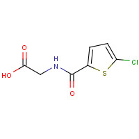 873009-45-1 N-[(5-Chloro-2-thienyl)carbonyl]glycine chemical structure