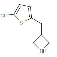 937612-25-4 3-[(5-Chloro-2-thienyl)methyl]azetidine chemical structure