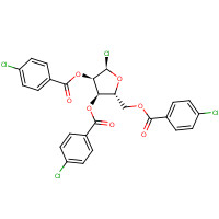 125598-74-5 Chloro 2,3,5-Tri-O-p-chlorobenzoyl-a-D-ribofuranoside chemical structure