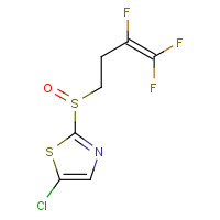 318290-97-0 5-Chloro-2-[(3,4,4-trifluoro-3-butenyl)sulfinyl]thiazole chemical structure