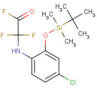 205756-24-7 4-Chloro-2-trifluoroacetyl-6-(tert-butyldimethylsilyloxy)aniline chemical structure