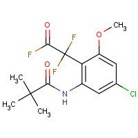 1076199-86-4 N-(4-Chloro-2-trifluoroacetyl-6-methoxyphenyl)-2,2-dimethylpropanamide chemical structure