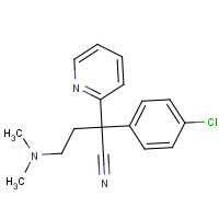 65676-21-3 Chlorpheniramine Nitrile chemical structure