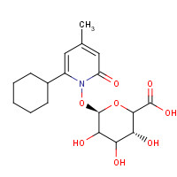 79419-54-8 Ciclopirox b-D-Glucuronide chemical structure