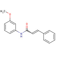 127033-74-3 N-(Cinnamoyl)-3-methoxyaniline chemical structure