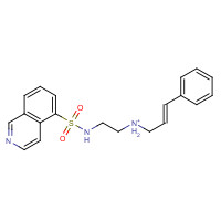 130964-40-8 N-[2-(p-Cinnamylamino)ethyl]-5-isoquinolone Sulfonamide chemical structure