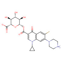 105029-31-0 Ciprofloxacin b-D-Glucuronide chemical structure