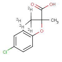 1184991-14-7 Clofibric-d4 Acid chemical structure