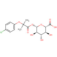 72072-47-0 Clofibric Acid Acyl-b-D-glucuronide chemical structure