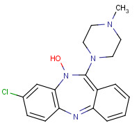 34233-69-7 Clozapine N-Oxide chemical structure