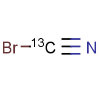 70610-98-9 Cyanogen Bromide-13C chemical structure