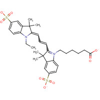 449175-57-9 Cyanine 3 Monofunctional Hexanoic Acid Dye,Potassium Salt chemical structure
