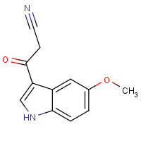 821009-89-6 3-Cyanoacetyl-5-methoxyindole chemical structure