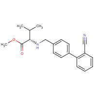 137863-89-9 N-[(2'-Cyano[1,1'-biphenyl]-4-yl)methyl]-L-valine Methyl Ester chemical structure