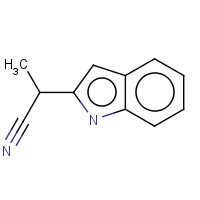 76017-87-3 2-(1-Cyanoethyl)indole chemical structure