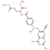 112163-39-0 7-Cyanomethotrexate Dimethyl Ester chemical structure