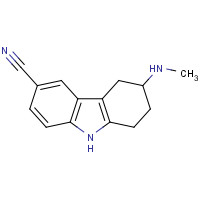 147009-33-4 rac-6-Cyano-3-N-methylamino-1,2,3,4-tetrahydrocarbazole chemical structure