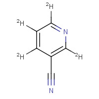 1020719-32-7 3-Cyanopyridine-2,4,5,6-d4 chemical structure