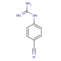 5637-42-3 N-(4-Cyanophenyl)guanidine chemical structure