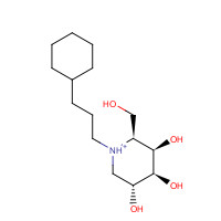1221793-31-2 N-Cyclohexylpropyl Deoxynojirimycin,Hydrochloride chemical structure