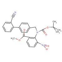 139481-38-2 2-[[(2'-Cyano[1,1'-biphenyl]-4-yl)methyl][(1,1-dimethylethoxy)carbonyl]amino]-3-nitrobenzoic Acid Methyl Ester chemical structure
