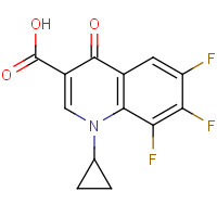 94695-52-0 1-Cyclopropyl-6,7,8-trifluoro-1,4-dihydro-4-oxo-3-quinolinecarboxylic Acid chemical structure