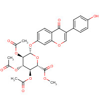 1041134-15-9 Daidzein 7-Tri-O-acetyl-b-D-glucuronic Acid Methyl Ester chemical structure