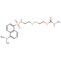 887354-22-5 2-(Dansylsulfonamido)ethyl-3-(hydrazinocarboxy)ethyl Disulfide chemical structure