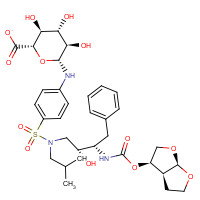 1159613-25-8 Darunavir N-b-D-Glucuronide chemical structure