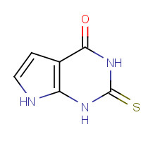 67831-84-9 7-Deaza-2-mercapto-hypoxanthine chemical structure