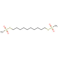 56-02-0 1,10-Decadiyl Bismethanethiosulfonate chemical structure