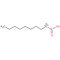 287111-30-2 Decanoic Acid-1,2-13C2 chemical structure