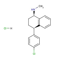79646-00-7 3-Dechloro Sertraline Hydrochloride chemical structure