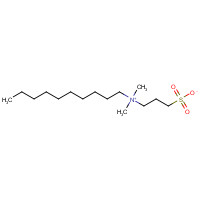 15163-36-7 N-Decyl-N,N-dimethyl-3-ammonio-1-propanesulfonate chemical structure