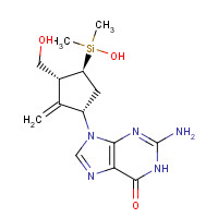 870614-82-7 4-Dehydroxy-4-dimethylhydroxysilyl Entecavir chemical structure
