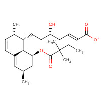 393825-04-2 2,3-Dehydro Simvastatin Acid Sodium Salt chemical structure