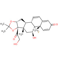1893-84-1 6,7-Dehydro Triamcinolone Acetonide chemical structure