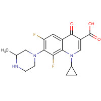 103460-89-5 8-Demethoxy-8-fluoro Gatifloxacin chemical structure