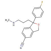 62498-67-3 rac Demethyl Citalopram chemical structure
