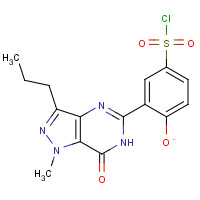 139756-27-7 Demethylpiperazinyl Desethyl Sildenafil Sulfonyl Chloride chemical structure